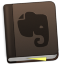 Evernote Light Brown Icon 64x64 png